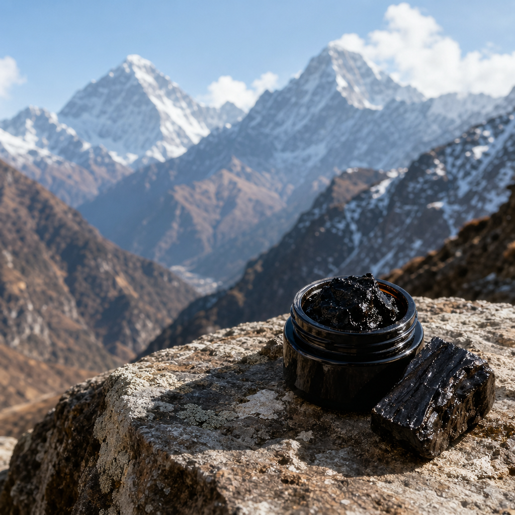how altitude affects shilajit potency - pure Himalayan shilajit resin from high mountain cliffs