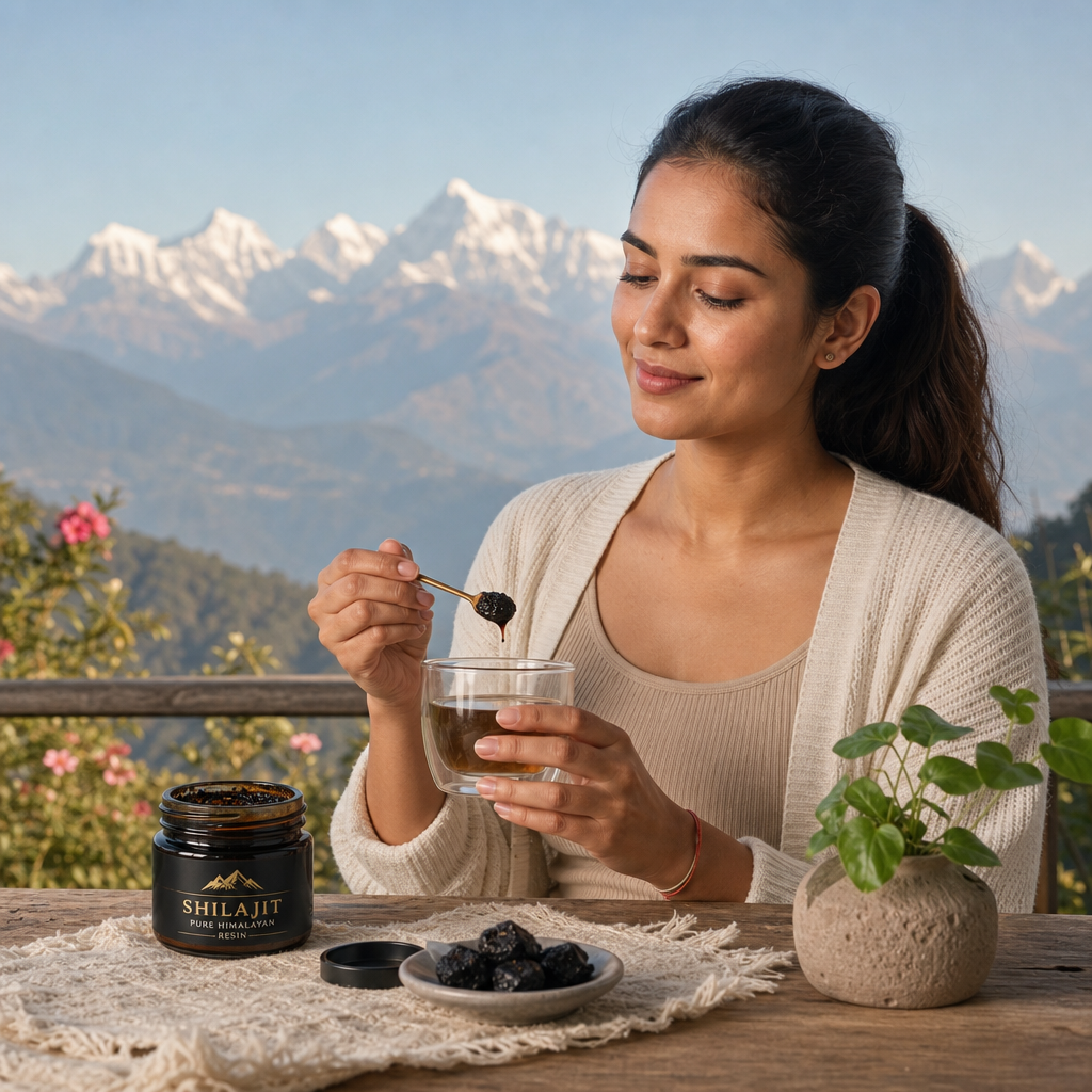 shilajit for women’s hormone health - pure Himalayan resin tin for women in Australia