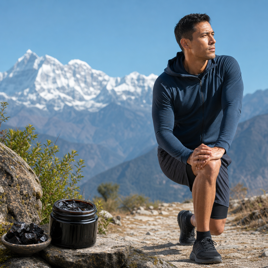 shilajit for joint pain and mobility - pure Himalayan resin tin for natural support
