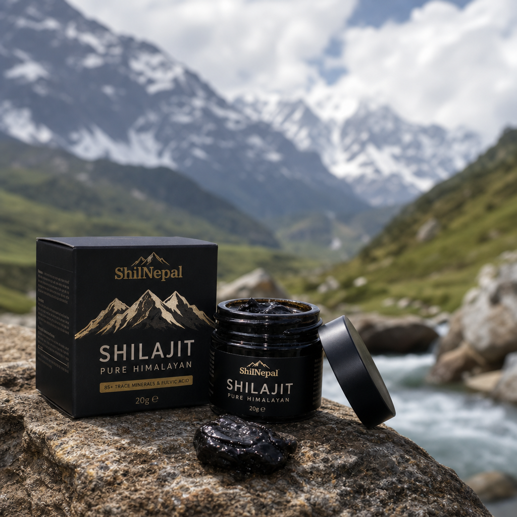 trusted shilajit brand australia - pure Himalayan resin tin from ShilNepal