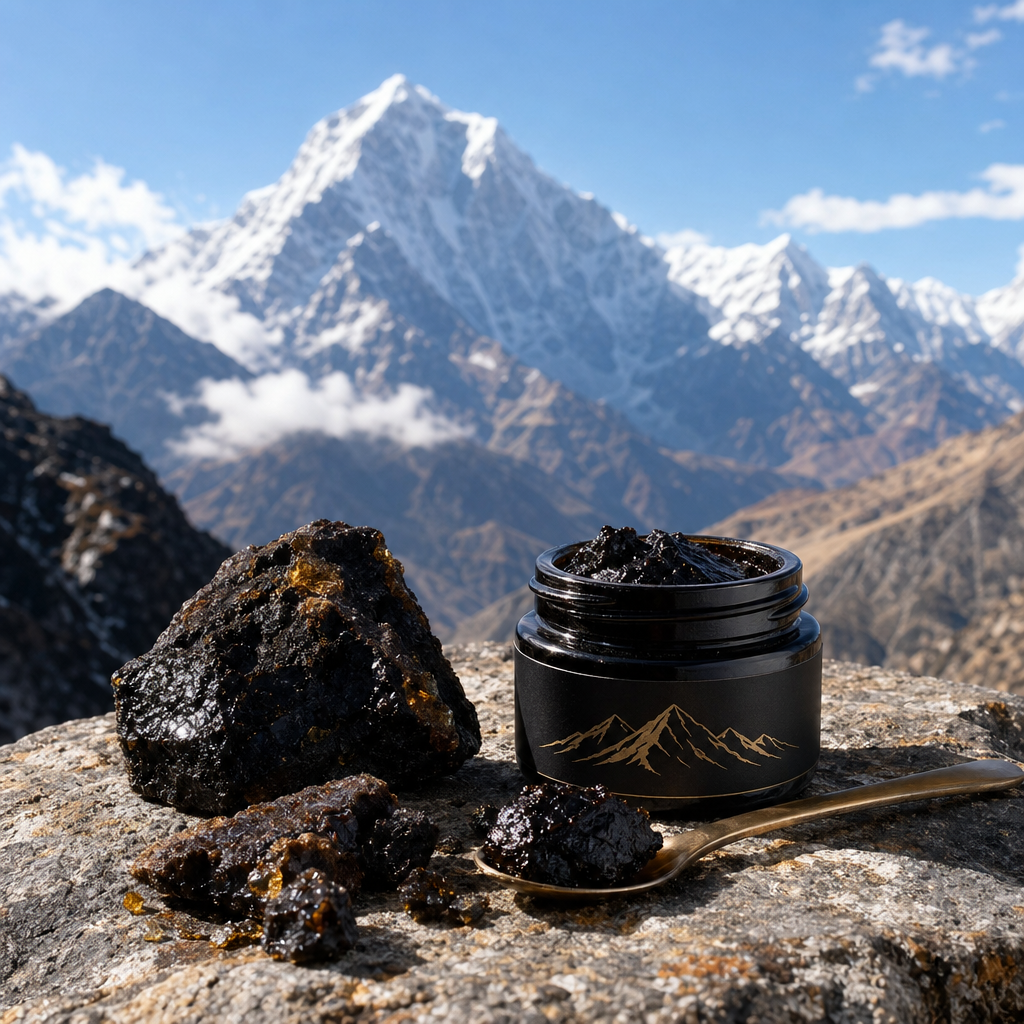 the story of himalayan shilajit - pure Himalayan shilajit resin tin from the mountains
