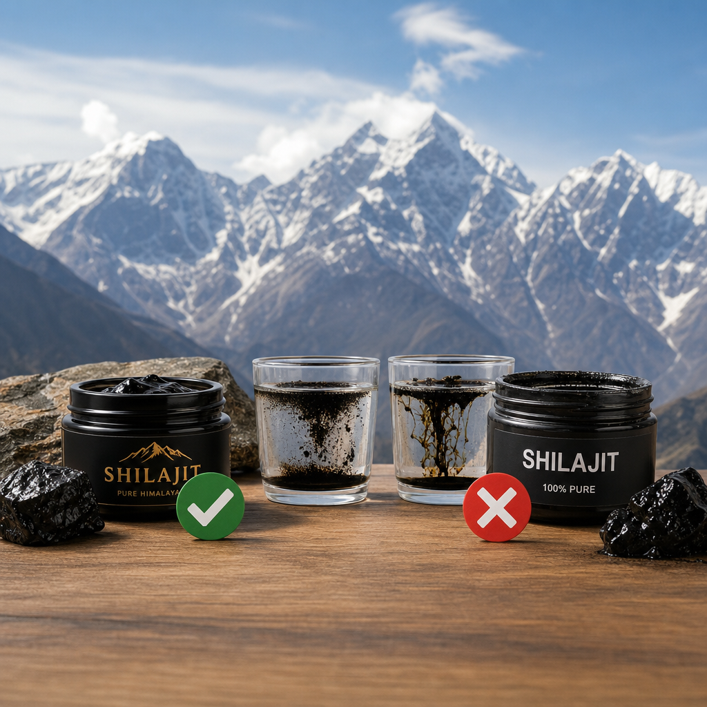 how to identify fake shilajit online - pure Himalayan shilajit resin tin from ShilNepal